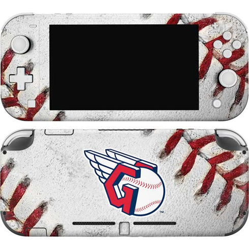 MLB Cleveland Guardians Game Ball Nintendo Switch Lite Skin